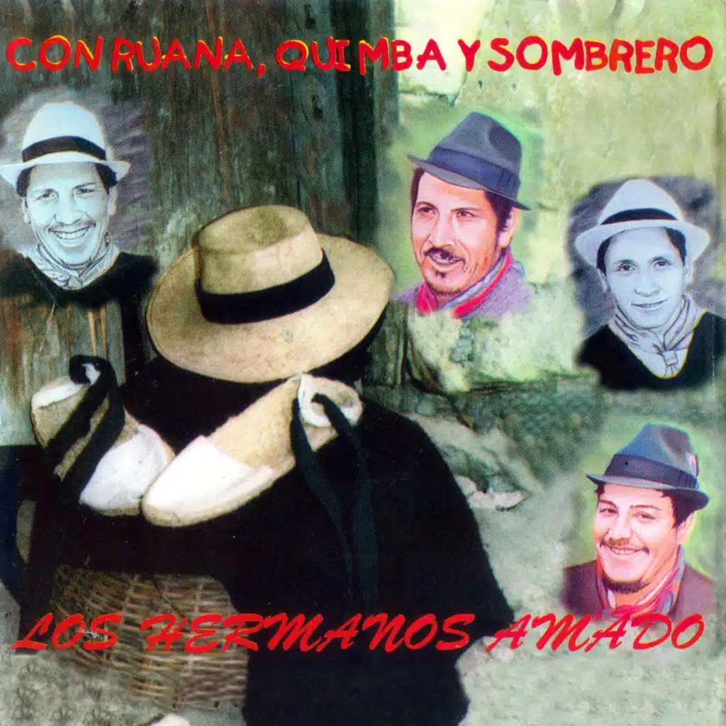 Con Ruana, Quimba y Sombrero