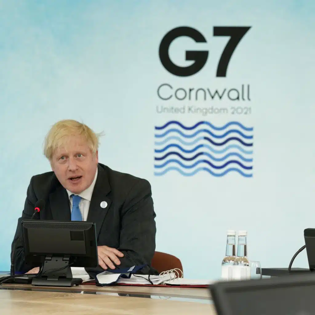 G7 Leaders Pledge 1 Billion Covid-19 Vaccines and Climate Change Action (14.06.21)