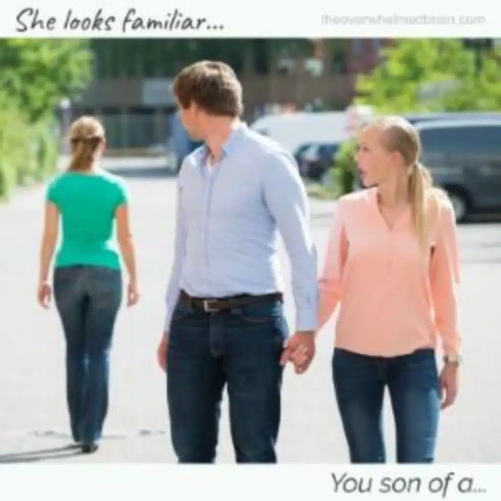 Making the shift from repeatedly being upset at someone else and letting it go