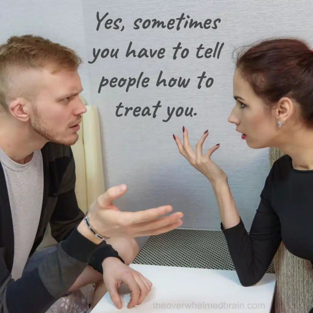 Laying down the ground rules for the toxic people in your life