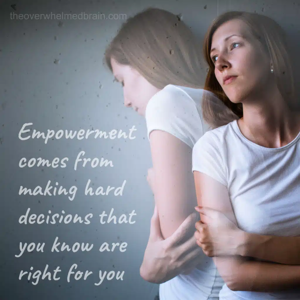 Every action you take in your life either increases your power or decreases it