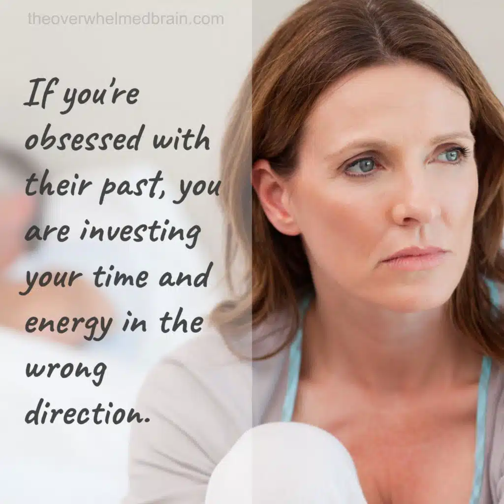 When their sexual history bothers you