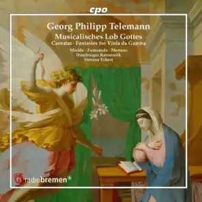 Telemann: Cantatas & Fantasies for Viola da gamba