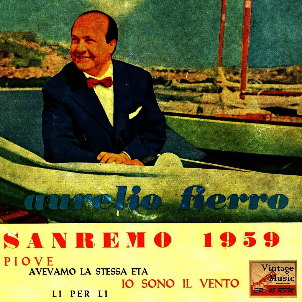 Vintage Italian Song Nº 31 - EPs Collectors, "San Remo 1959"