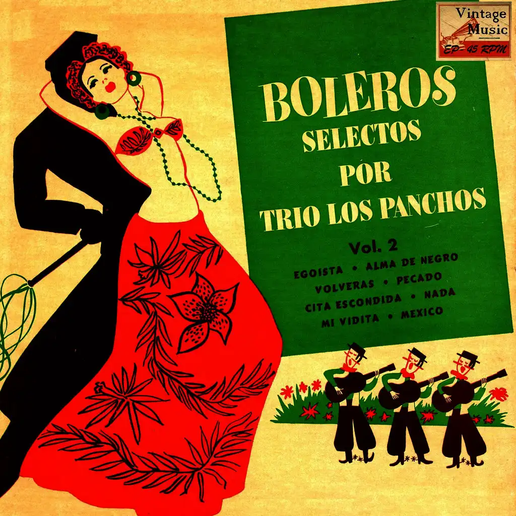 Vintage México Nº 87 - EPs Collectors "Boleros Selectos Por Trio Los Panchos"