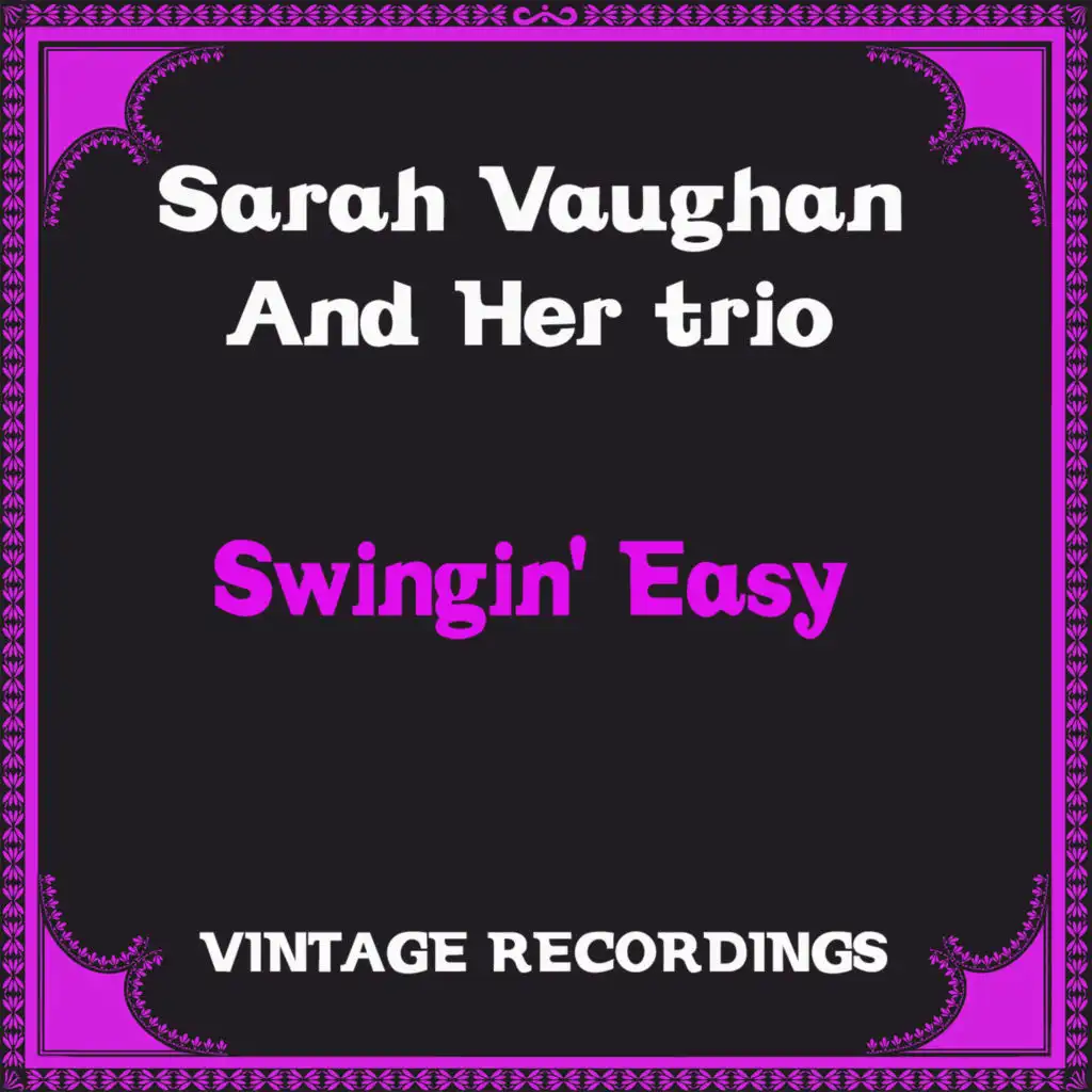 Sarah Vaughan And Her Trio