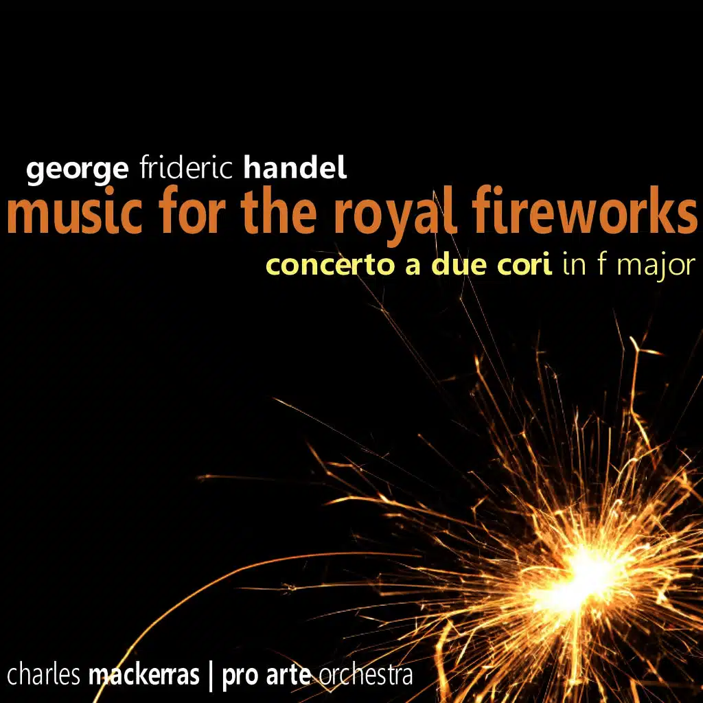 Music for the Royal Fireworks: V. Menuet I and II