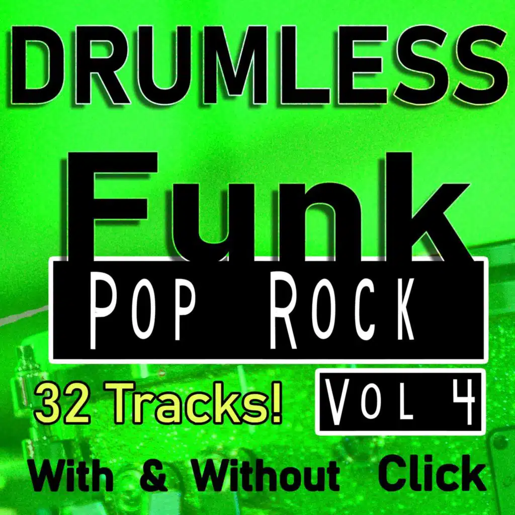 Professional Drumless Backing Tracks Funk Pop Rock with/without Click