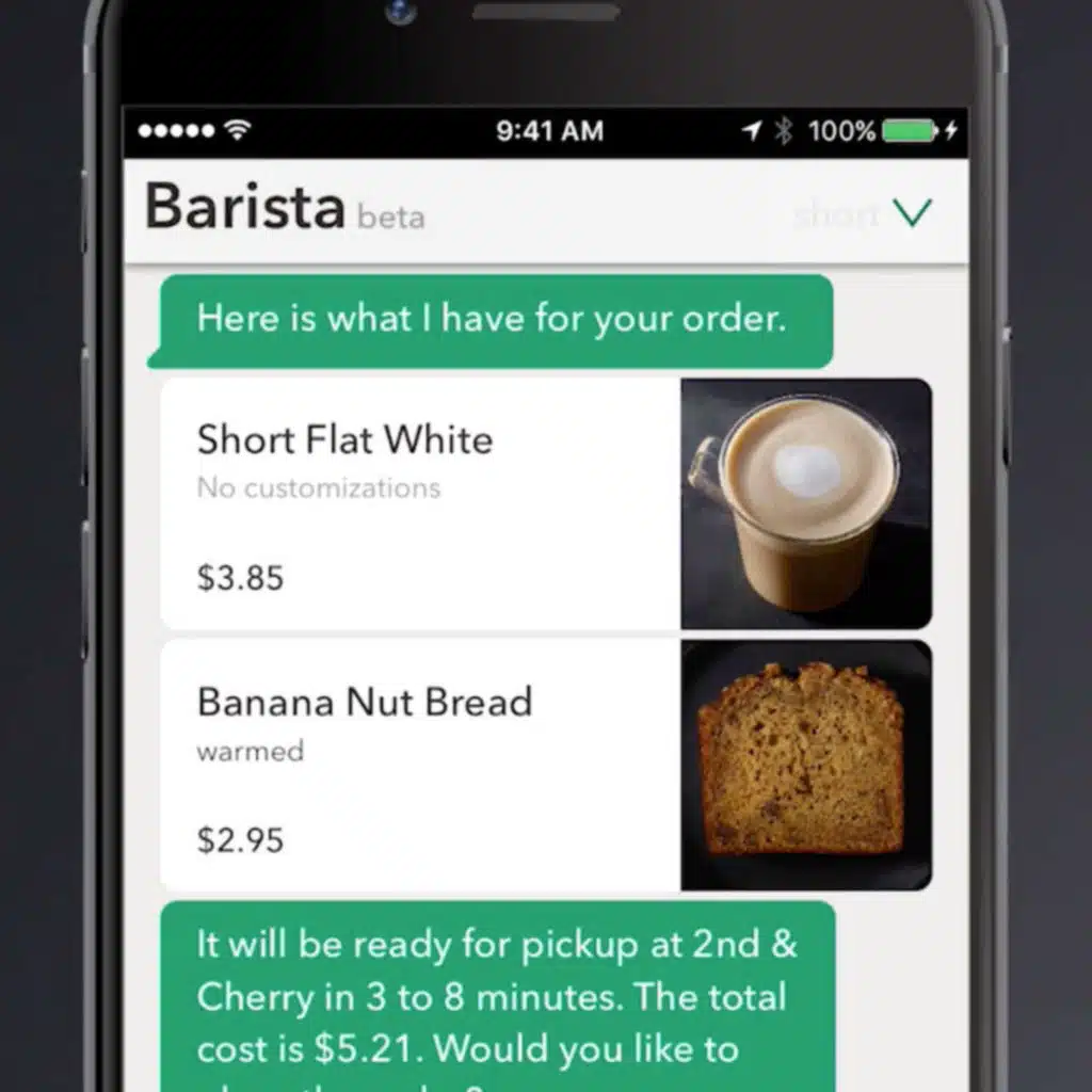 Starbucks brings voice ordering to app
