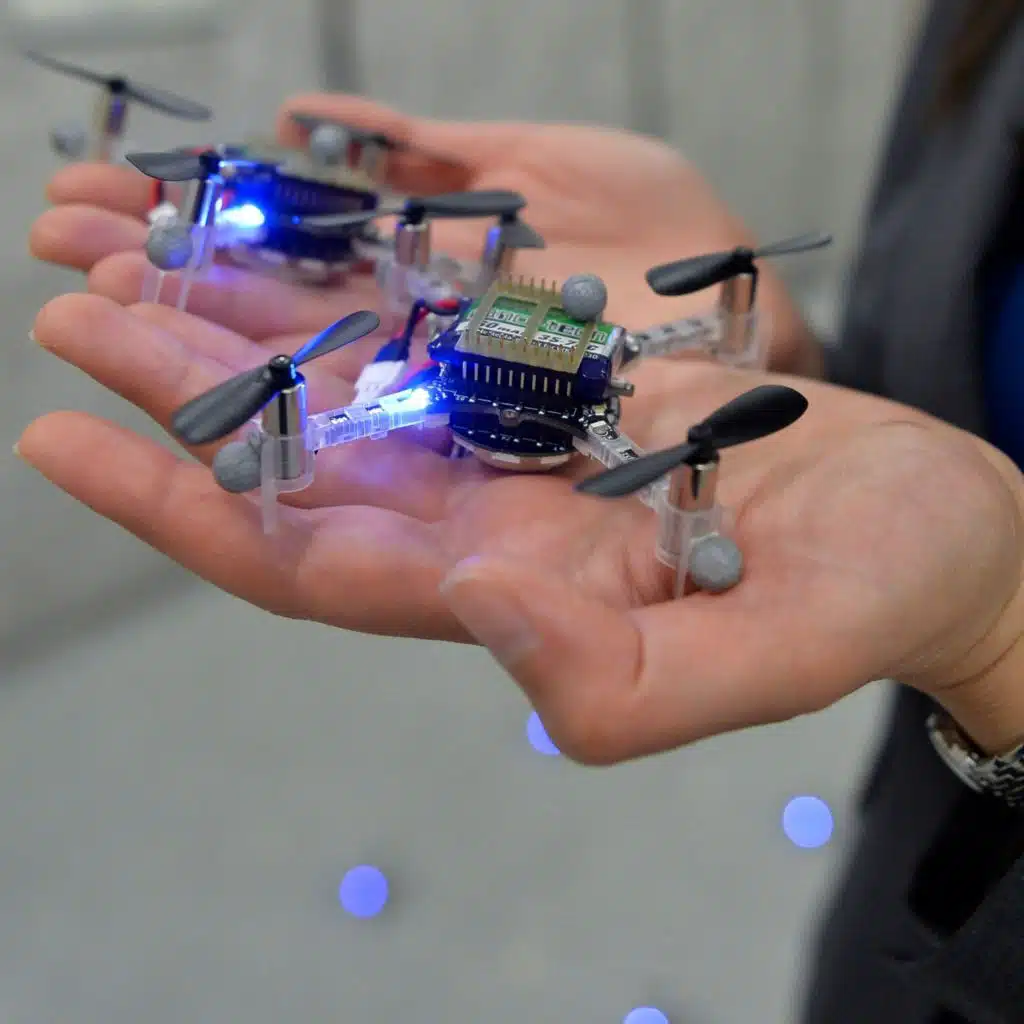 Teaching drones to fly together