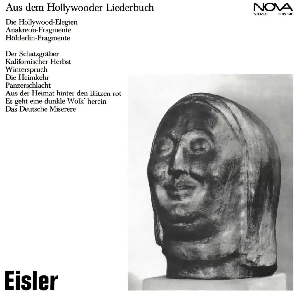 Hölderlin Fragmente: No. 3, Elegie 1943 "Der Frieden"