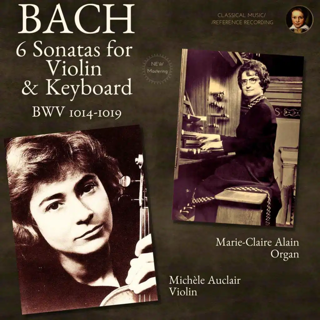Sonata for Violin & Keyboard No. 3 in E Major, BWV 1016 - III. Adagio ma non tanto (Remastered 2021)