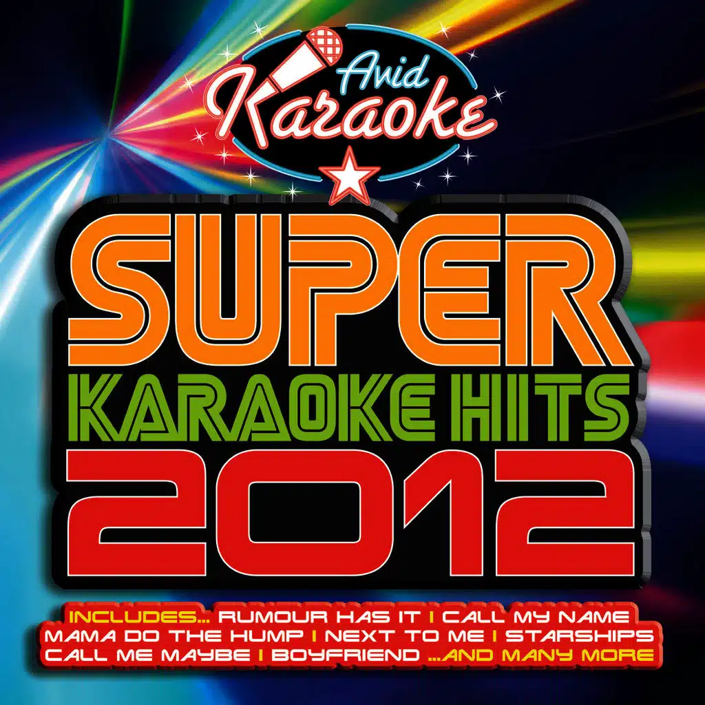 Super Karaoke Hits 2012 (Professional Backing Track Version)