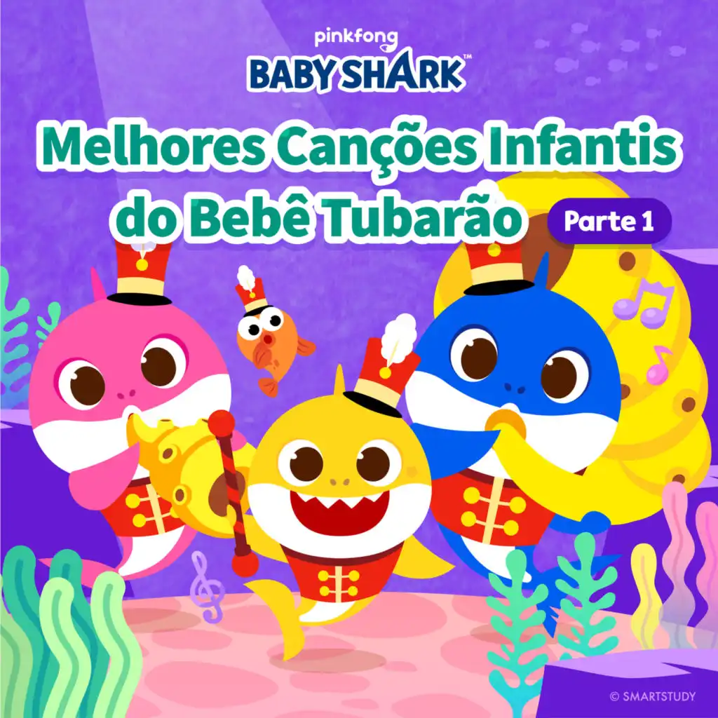 Melhores Canções Infantis do Bebê Tubarão (Parte 1)