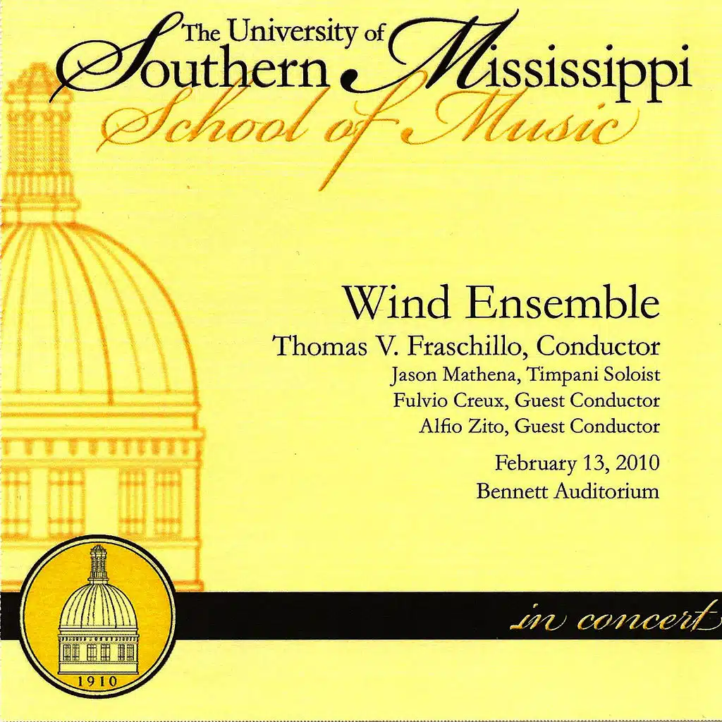 John Philip Sousa & The University of Southern Mississippi Wind Ensemble