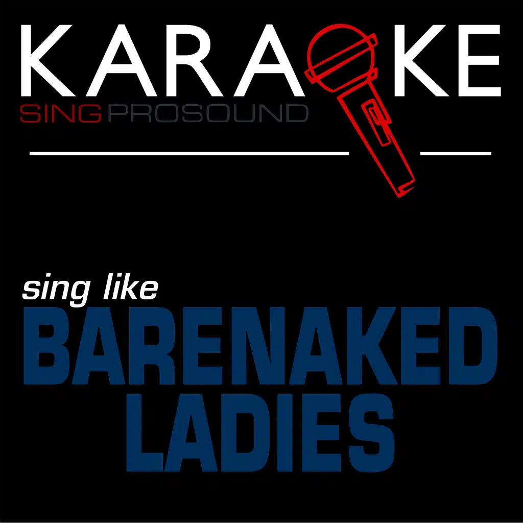 Too Little Too Late (In the Style of Barenaked Ladies) [Karaoke with Background Vocal]