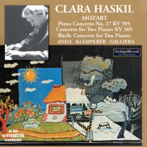 Clara Haskil Mozart and Bach