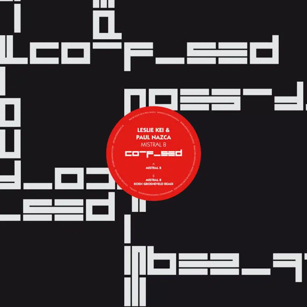 Mistral B (Koen Groeneveld Remix)