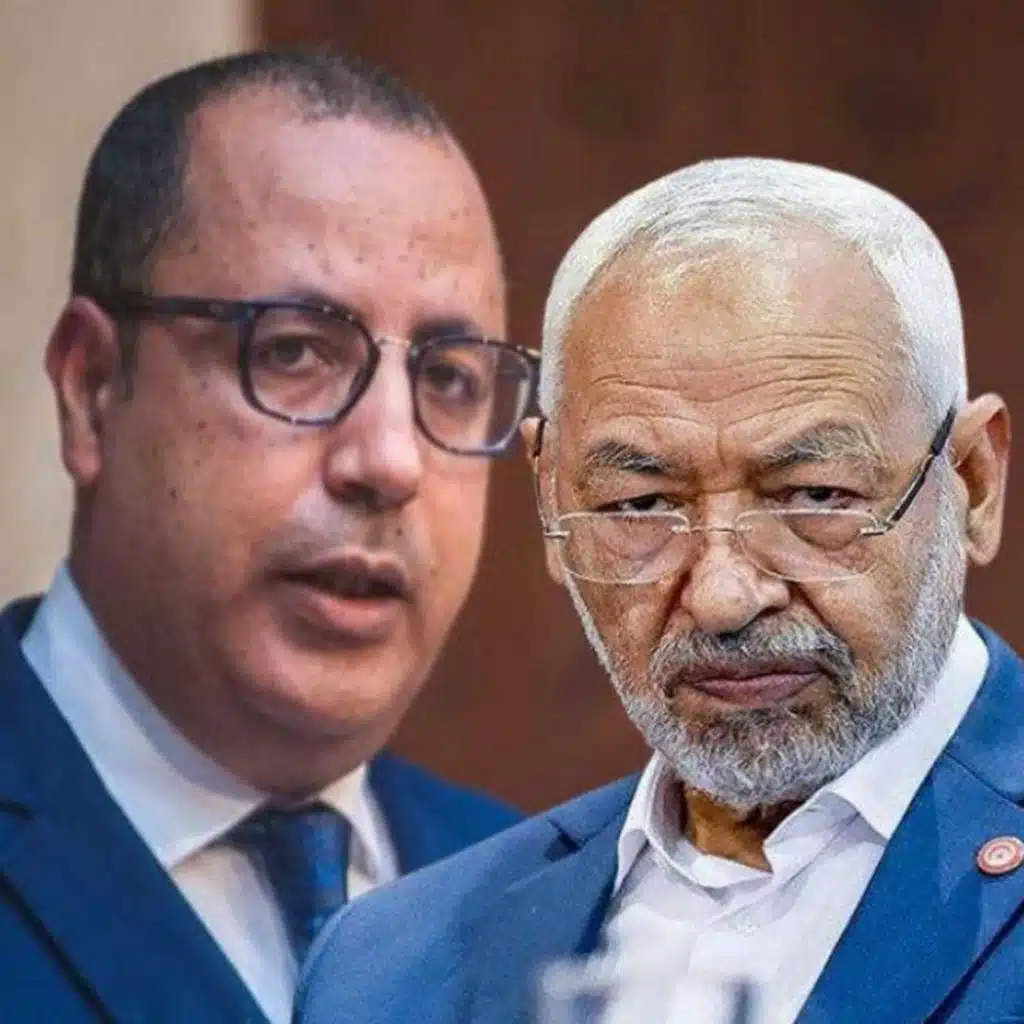  الغنوشي يغادر مقر البرلمان وقرارت رئاسية بمنع سفر رؤساء الأحزاب وشخصيات سياسية