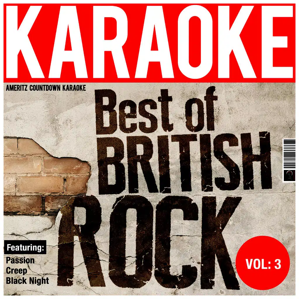 Karaoke - British Rock, Vol. 3
