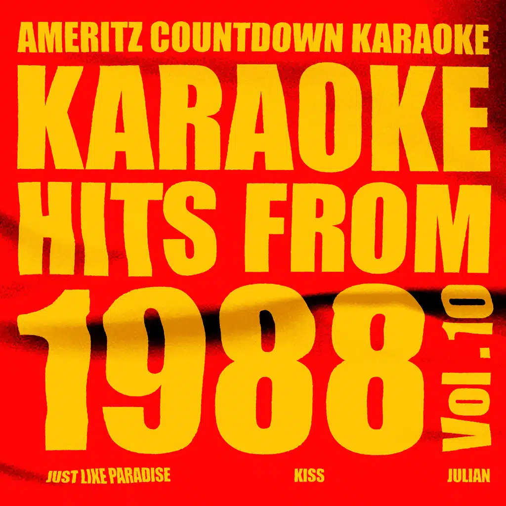 Kiss (In the Style of Tom Jones and Art of Noise) [Karaoke Version]