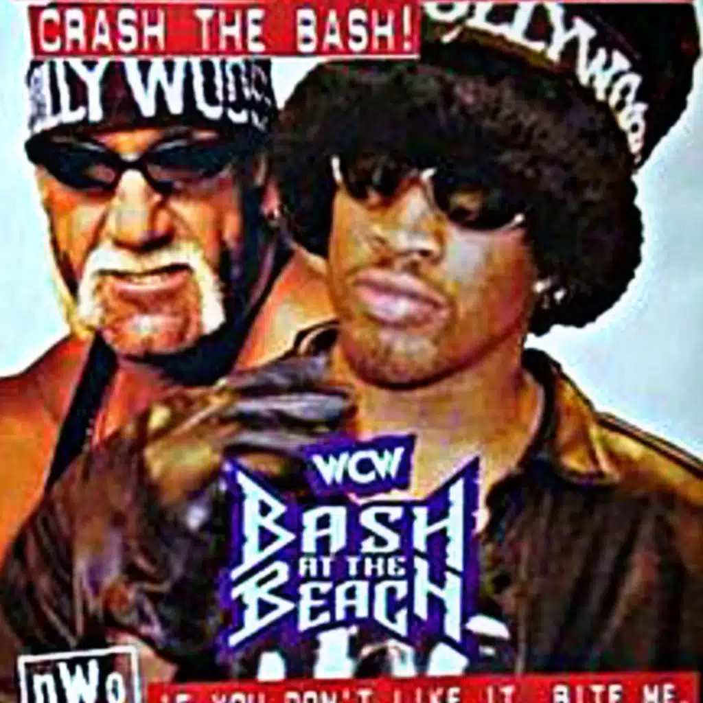 Wrestling - Hollywood Hogan & Dennis Rodman - WCW Bash at the Beach 97'