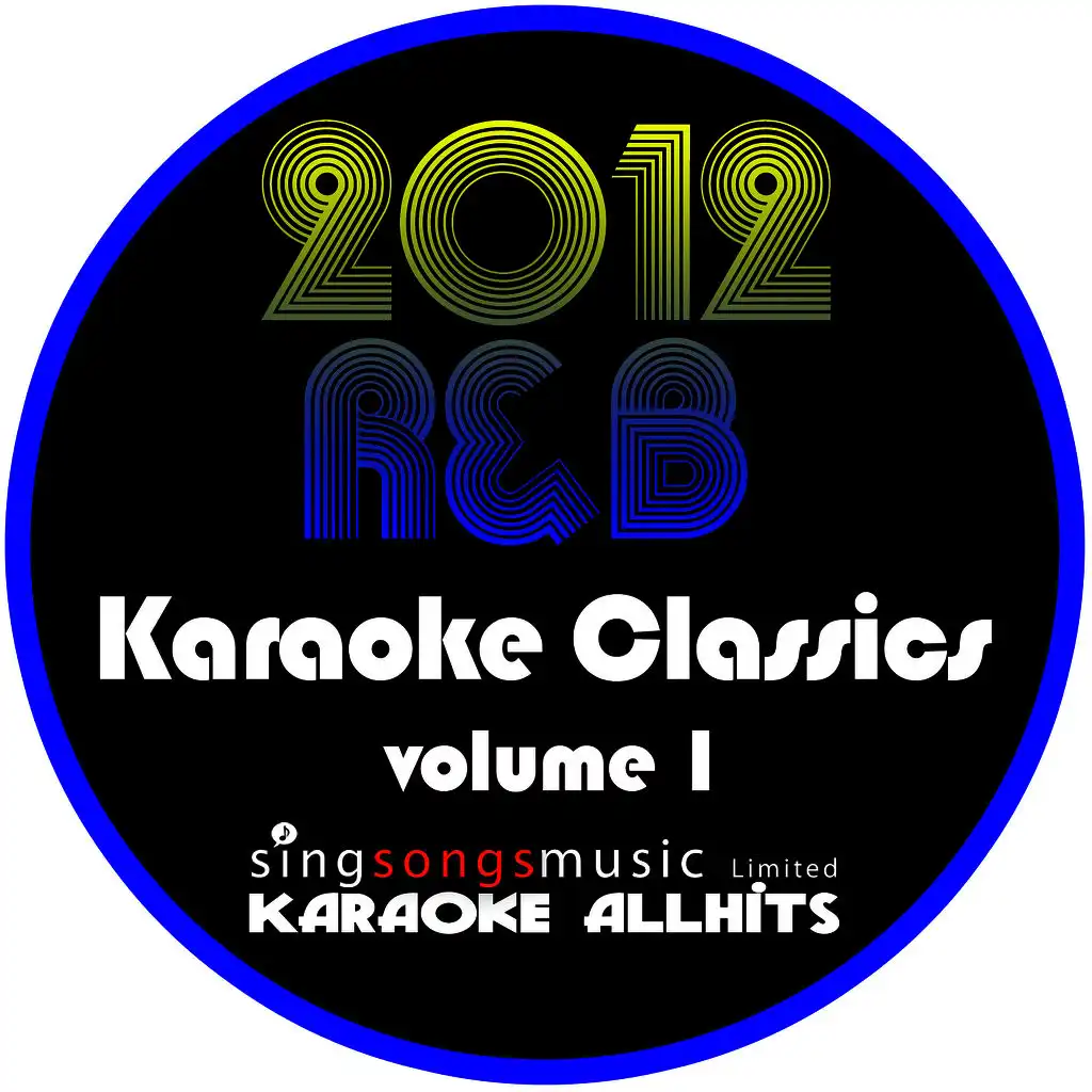 2012 R & B Karaoke Classics Volume 1