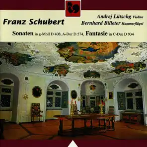 Schubert: Violin Sonata (Sonatina) in G Minor No. 3, Op. Posth. 137, D. 408 – Duo Sonata in A Major, Op. Posth. 162, D. 574 – Fantasy in C Major for Violin and Piano, Op. Posth. 159, D. 934