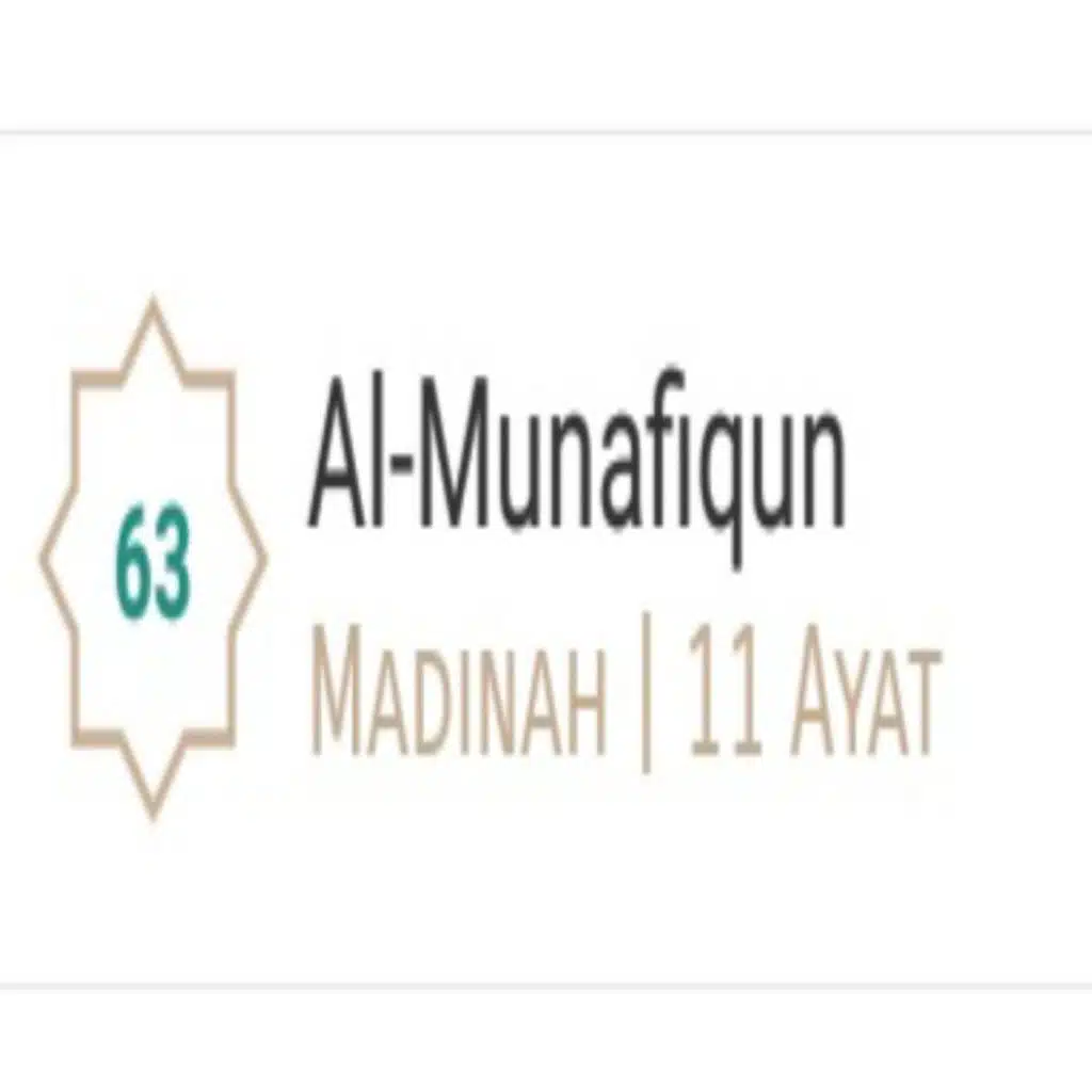 Al Munafiqun - Mishary Rashid Alafasy