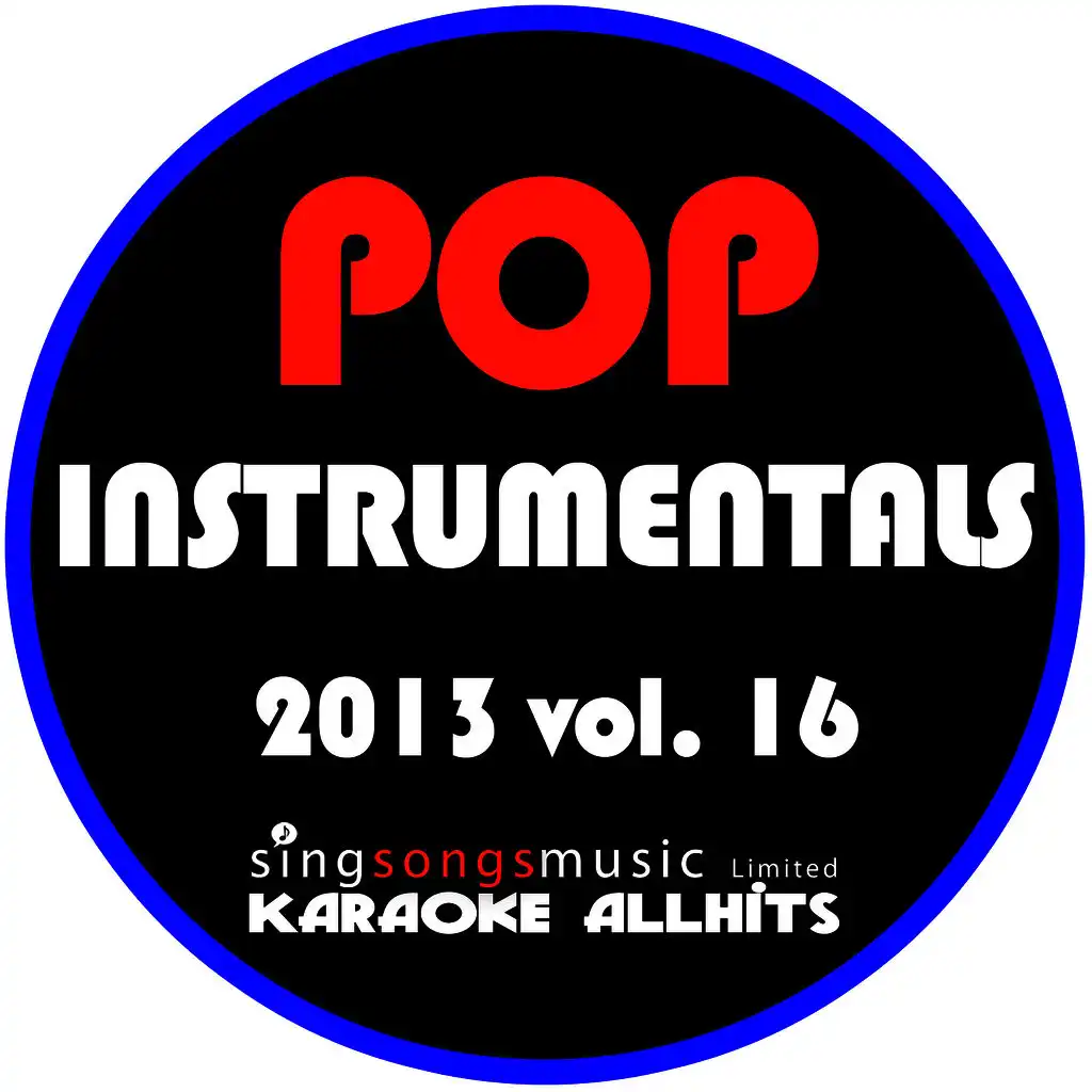 2013 Pop Instrumentals, Vol. 16