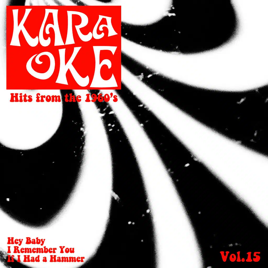 Karaoke - Hits from the 1960's, Vol. 15