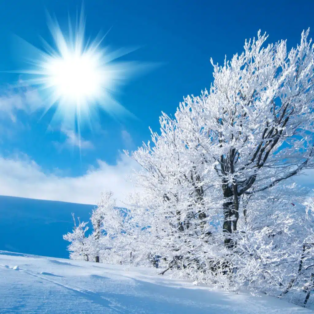 Awesome background energy winter music