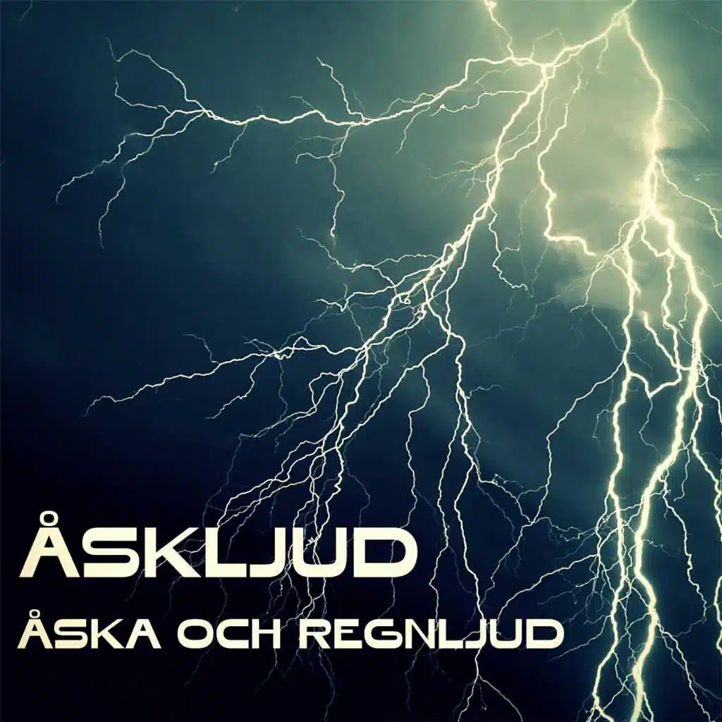 Åska och regnljud