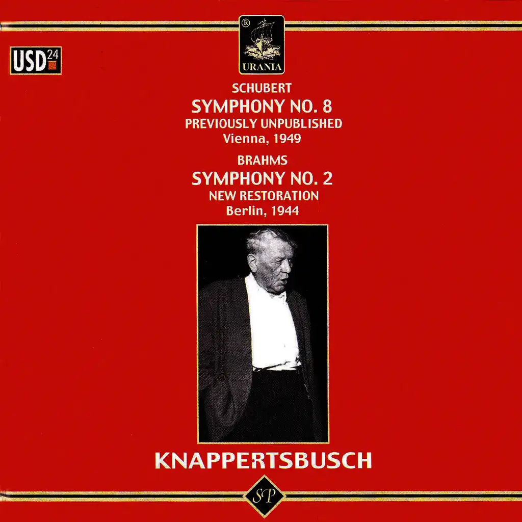 Schubert: Symphony No. 8 - Brahms: Symphony No. 2