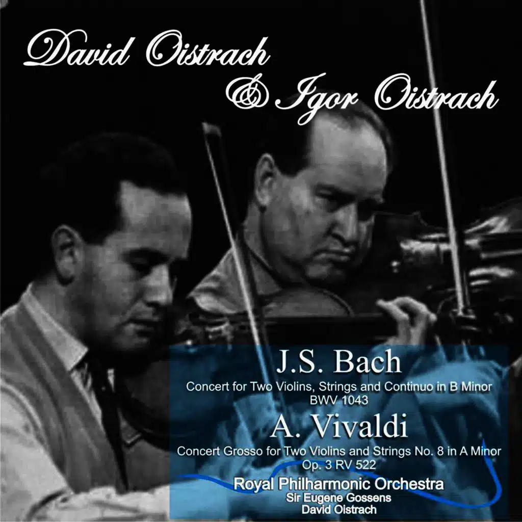 Concert Grosso for Two Violins and Strings No. 8 in A Minor, Op. 3 RV 522: II. Larghetto e spirituoso