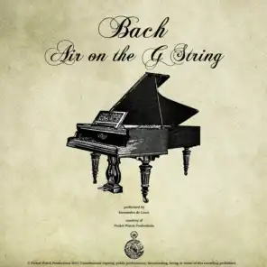 Bach: Suite No. 3 in D Major, BWV 1068. Air (on the G String)