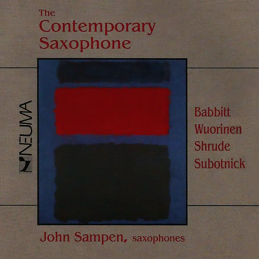 The Contemporary Saxophone