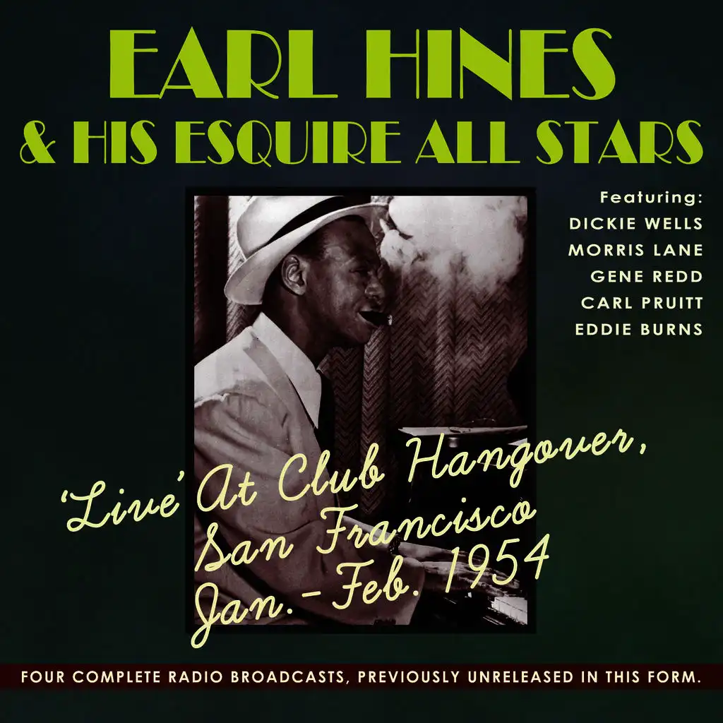 Live at Club Hangover, San Francisco Jan-Feb. 1954