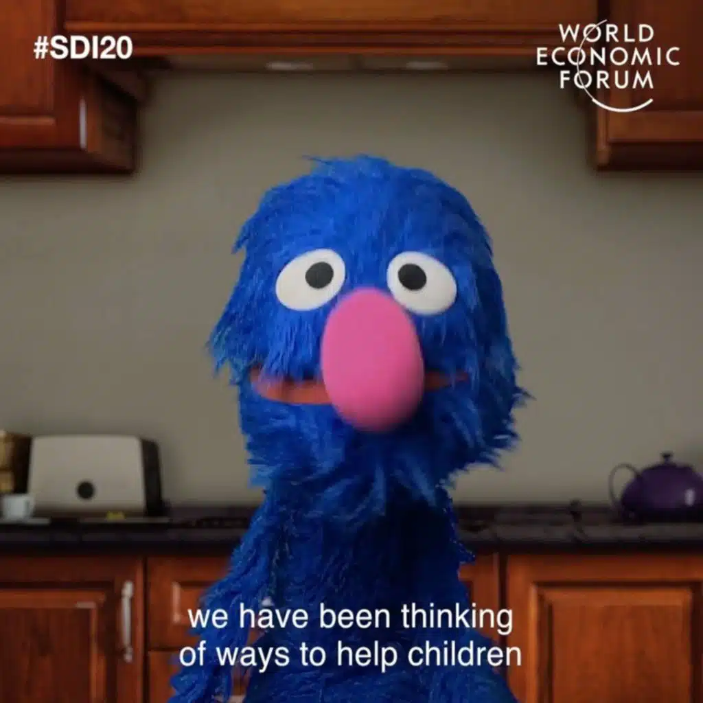 Resetting education with Sesame Street