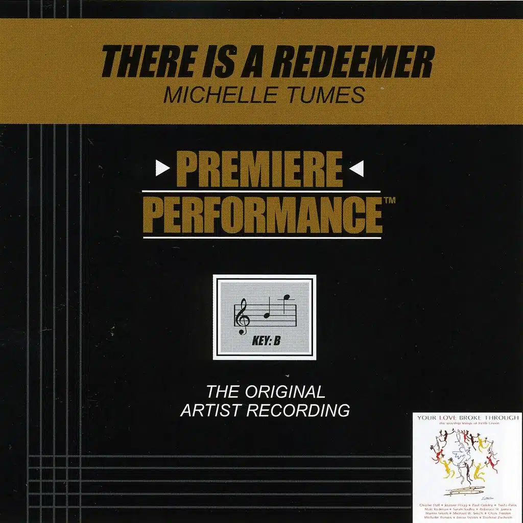 There Is A Redeemer (Key-B Premiere Performance w/ Background Vocals)