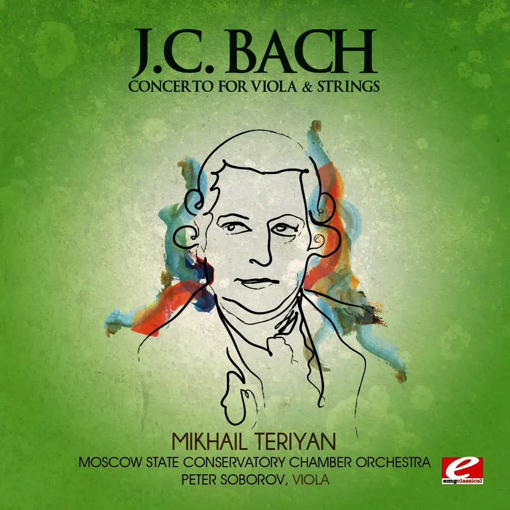 J.C. Bach: Concerto for Viola and Strings (Digitally Remastered)