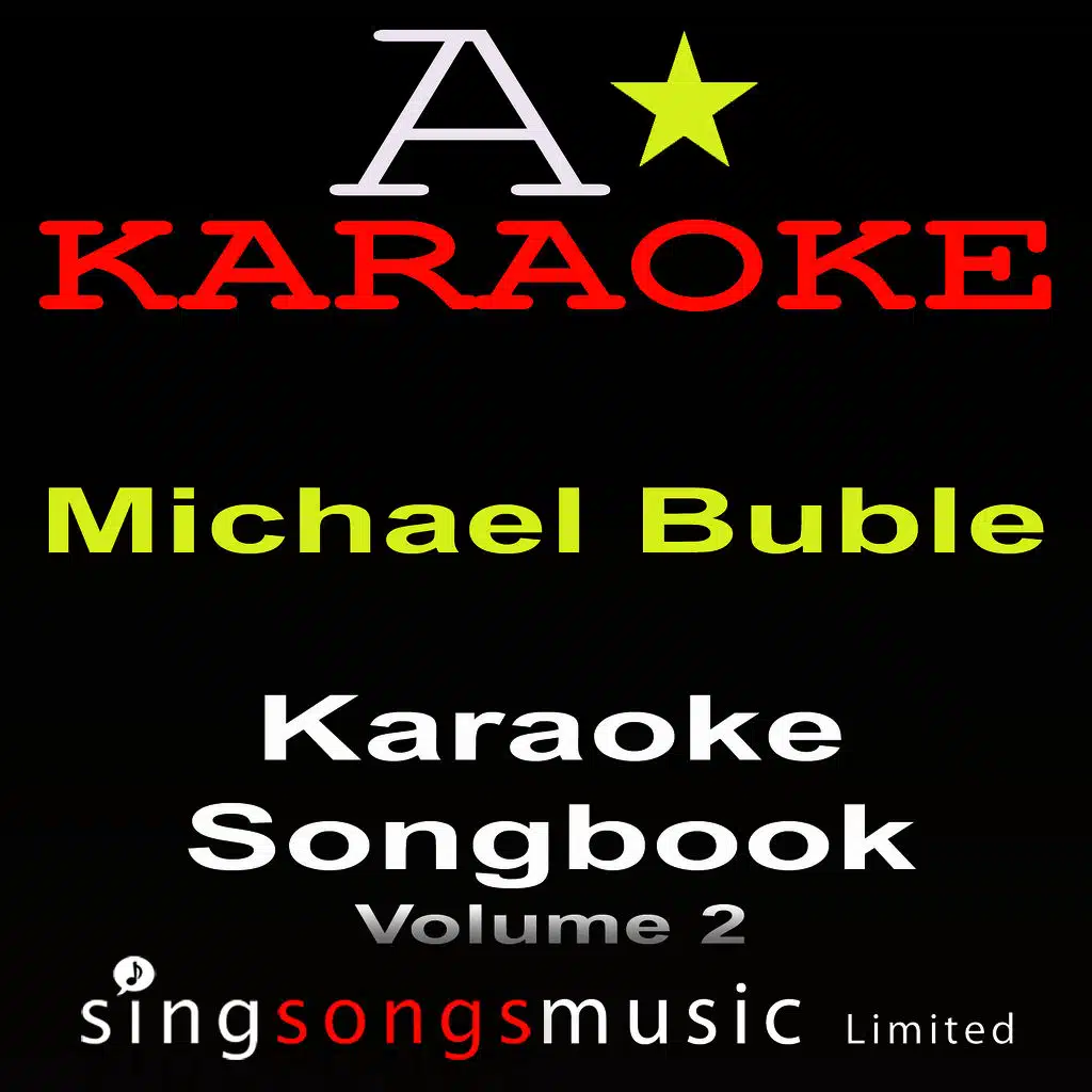 Karaoke Songbook (Originally Performed As Michael Buble - Volume 2) {Karaoke Audio Versions}