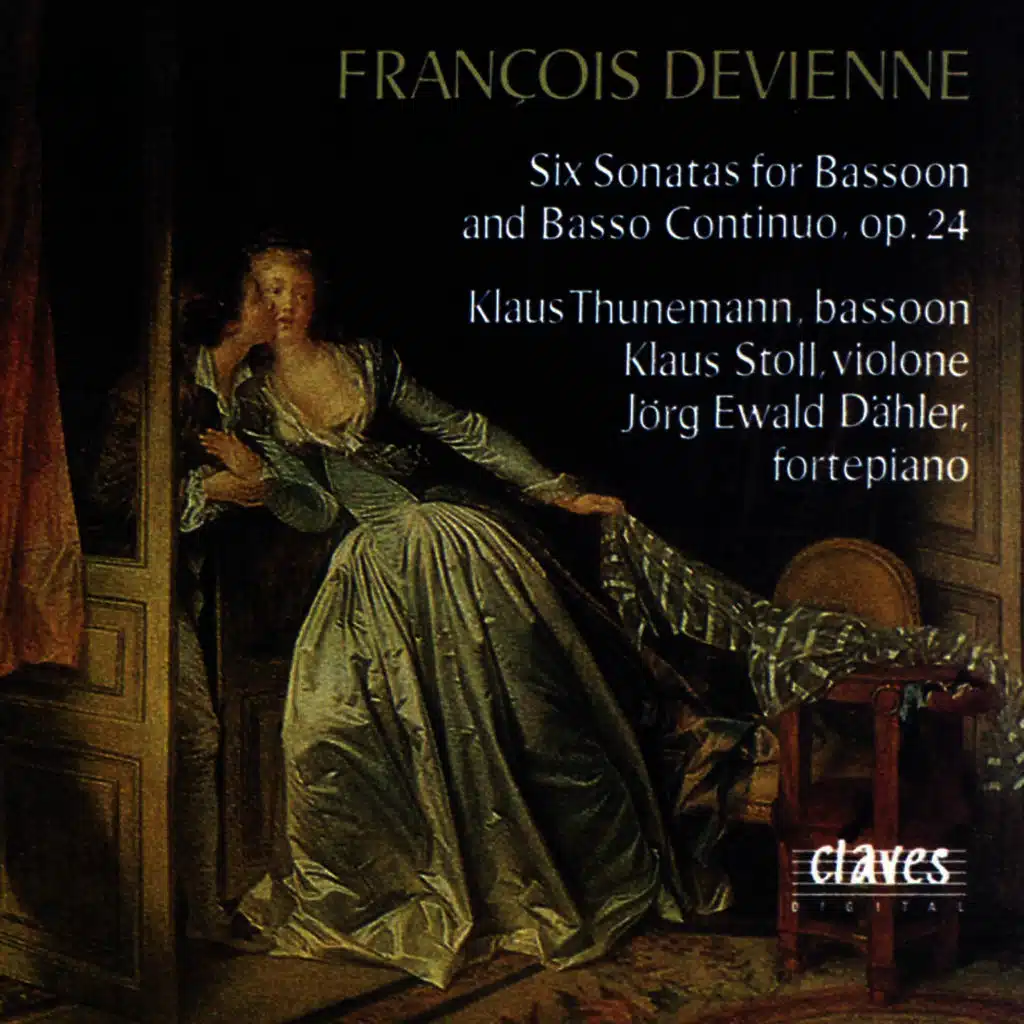 Devienne : Six Sonatas for Bassoon and Basso continuo, Op. 24