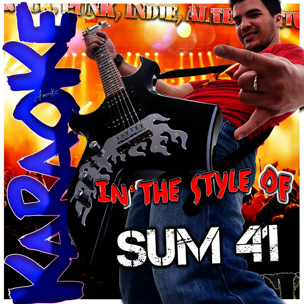 Nothing On My Back (In the Style of Sum 41) [Karaoke Version]