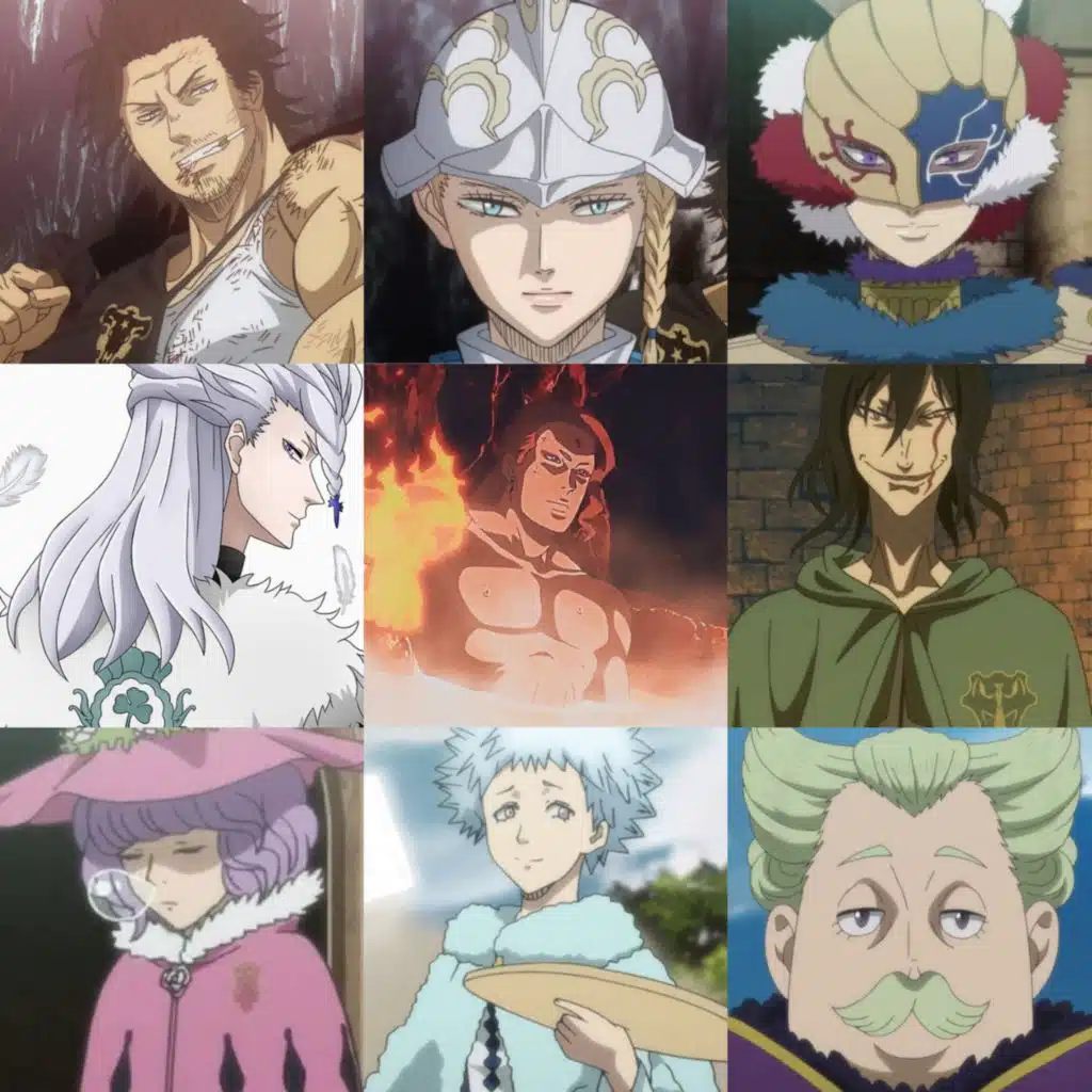 Top 9 Strongest Magic Knight Captains: Black Clover