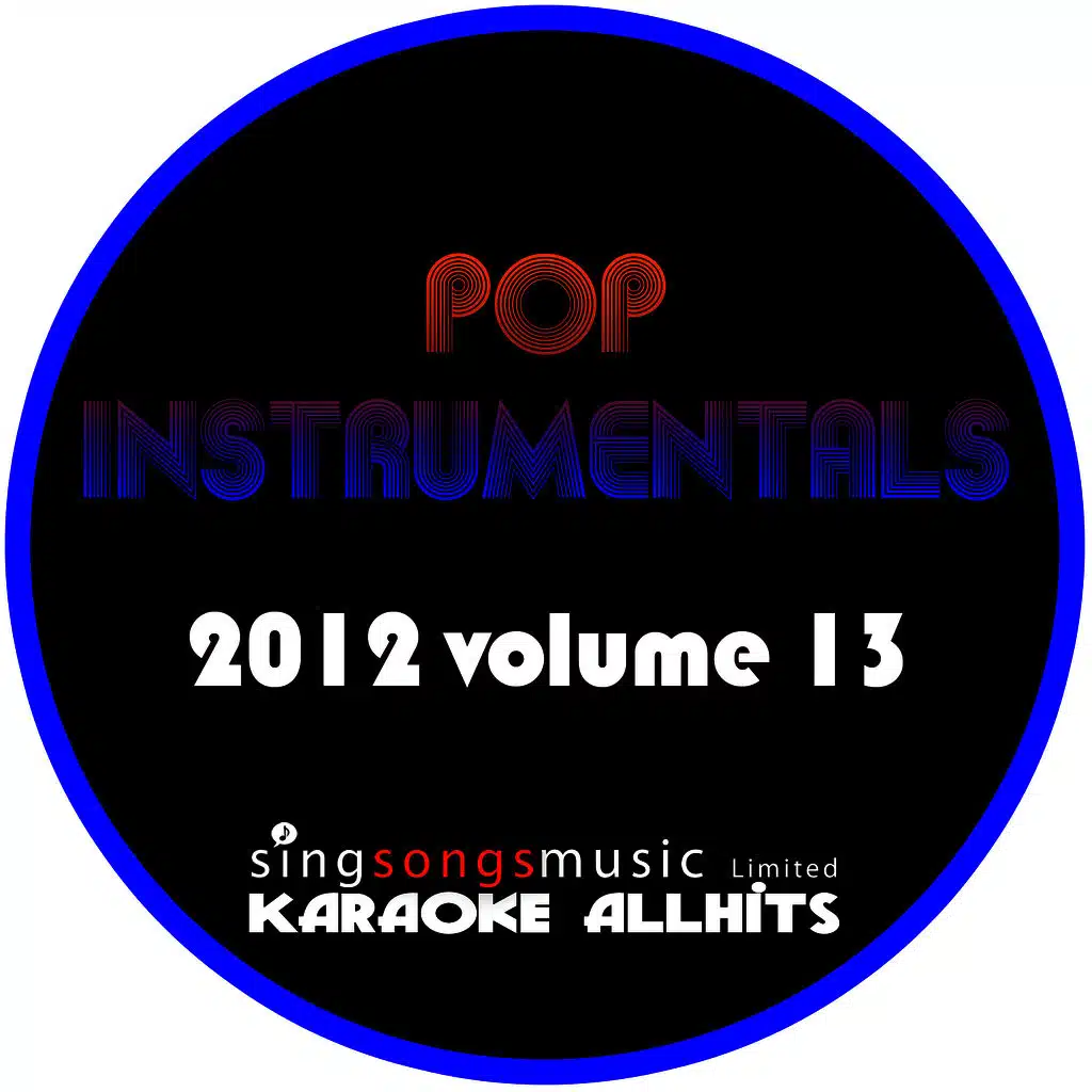 2012 Pop Instrumentals Volume 13
