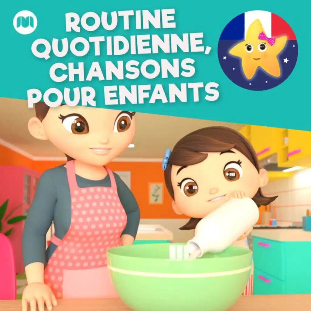Routine quotidienne, chansons pour enfants