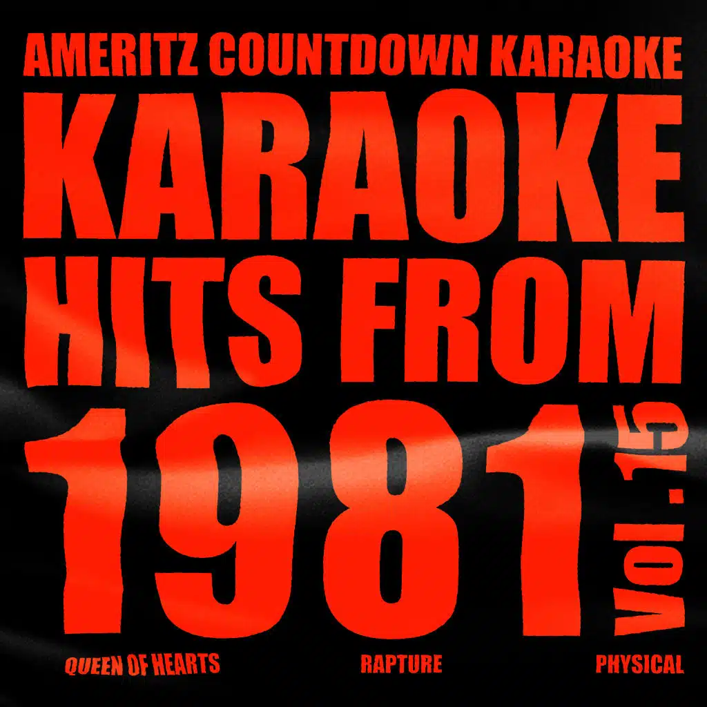 Rapture (In the Style of Blondie) [Karaoke Version]