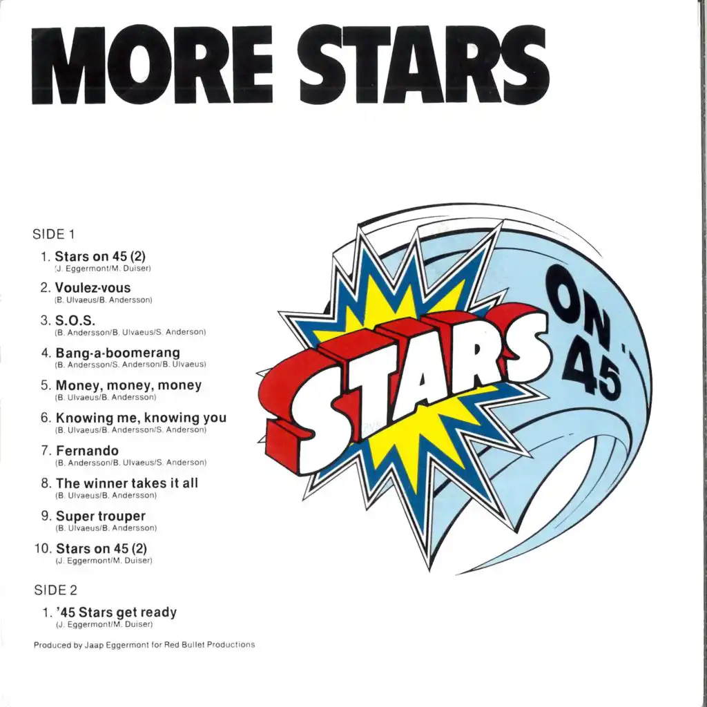 Stars On 45 More Stars 7" (Remastered)