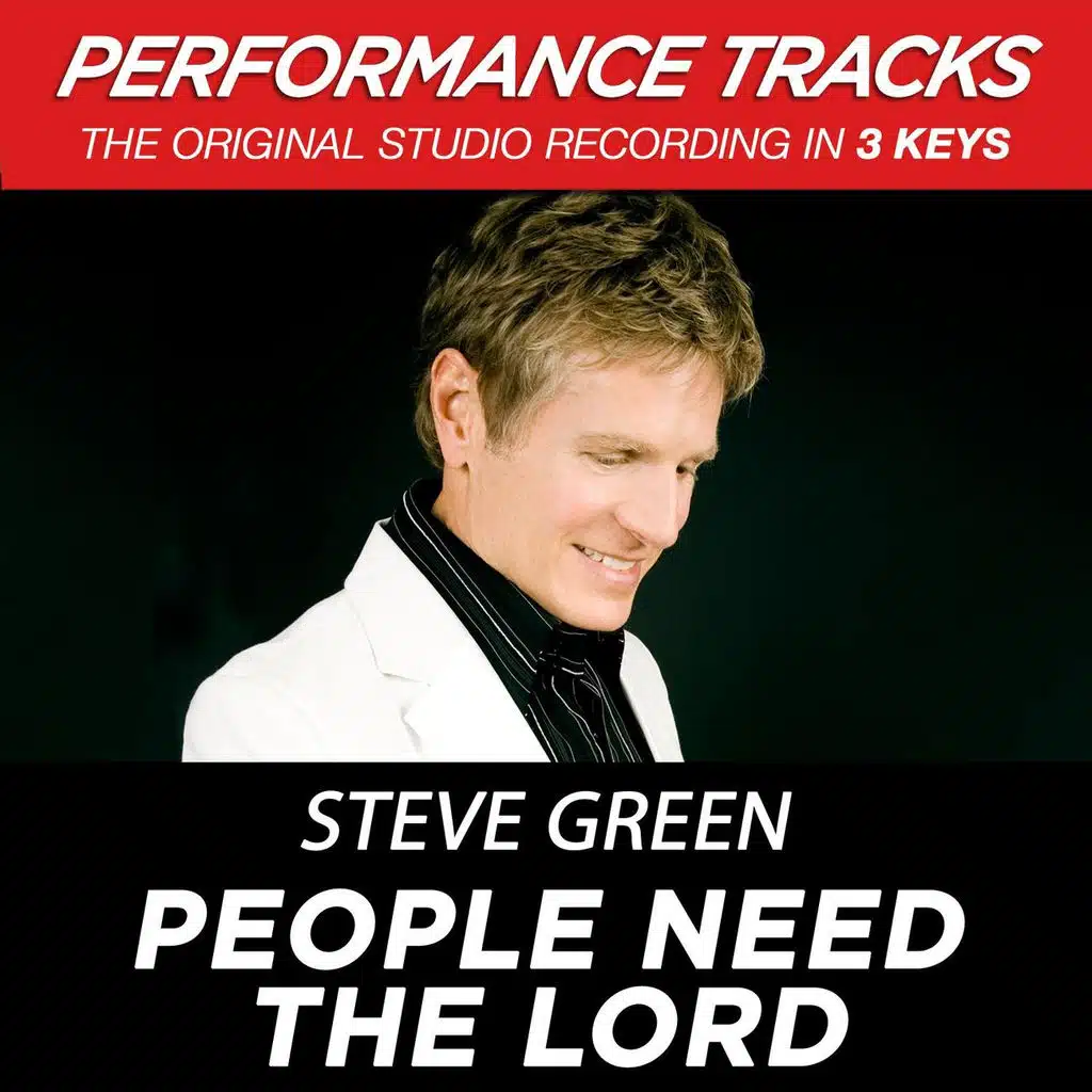 People Need The Lord (Performance Track In Key Of F)